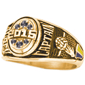 117 Girl's Personalized Cubic Zirconia Class Ring